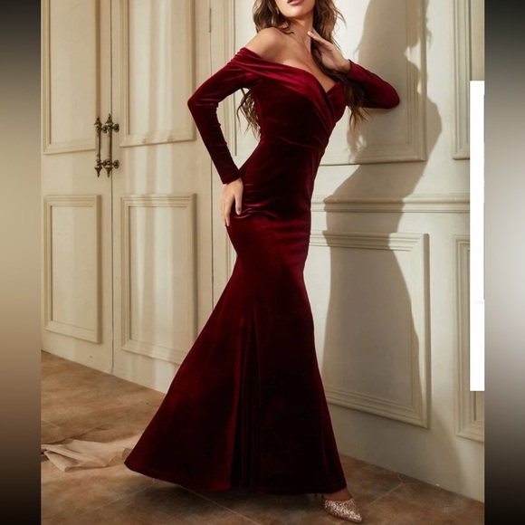 Luxe  party formal evening gown dress - Picture 5 of 8